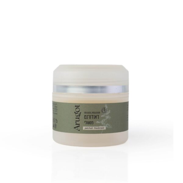 דאודורנט צנצנת פטשולי אורגני